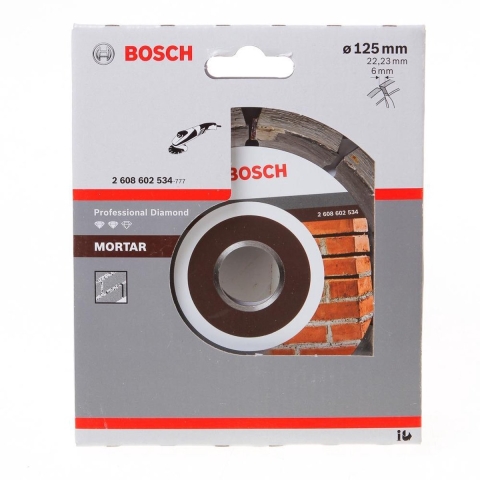 Bosch Accessoires Diamantschijf Voegenfrees | Expert voor steen | 125mm | 2608602534 - 2608602534