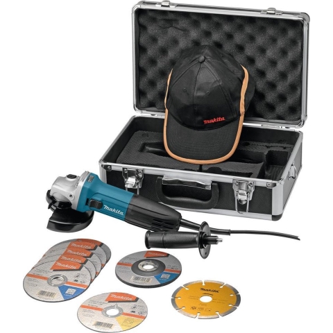 Makita GA5030RSP2 | Haakse slijper | 230 V | 125 mm | In koffer, acc. set - GA5030RSP2