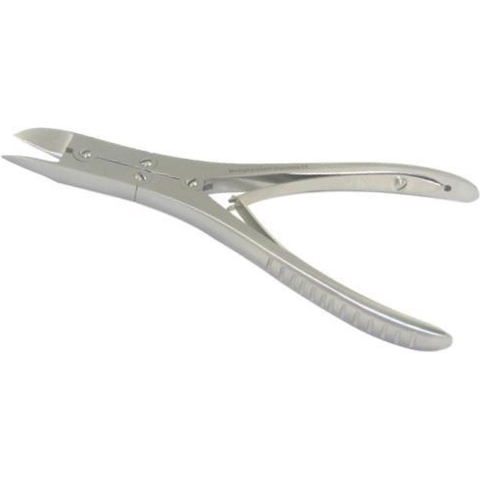 Salonline RVS Nageltang (Gebogen met Dubbel Scharnier) 15cm