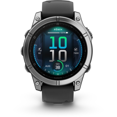 Garmin Fenix E Rvs Smartwatch Zilver-zwart