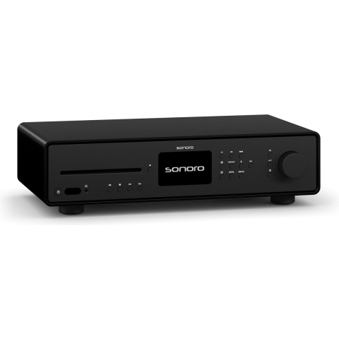 Sonoro: Quantum stereoreceiver - Mat zwart
