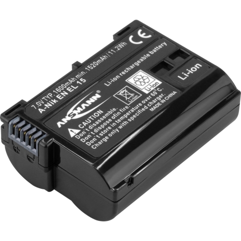 Ansmann A-Nik EN EL 15 Camera-accu Vervangt originele accu EN-EL15 7 V 1600 mAh