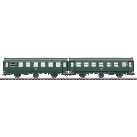Märklin 43186 H0 ombouwrijtuig-paar 2e klas Van de DB