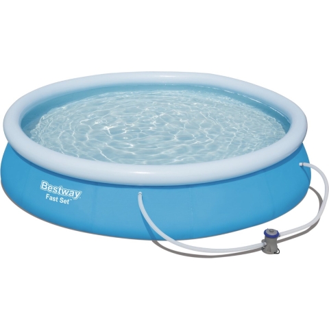 Bestway FastSet Zwembad 366x76cm + Pomp 12Volt