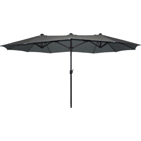 Parasol Marbella 450x270cm Antraciet