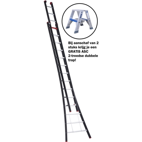 Altrex Nevada 2-delige opsteekladder NZO 2083 2 x 14 - 241214