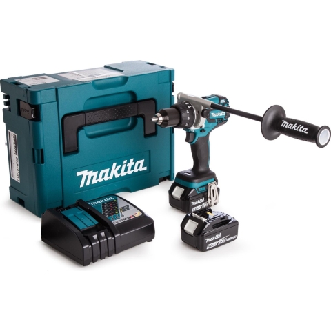 Makita DHP481RTJ Accu Klopboormachine 18v 5.0Ah Li-ion - DHP481RTJ