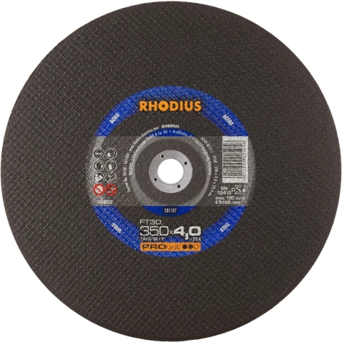 Rhodius 201187 FT30 PROline Ll Doorslijpschijf Conventioneel 350 X 25,4 X 4mm (10 St)