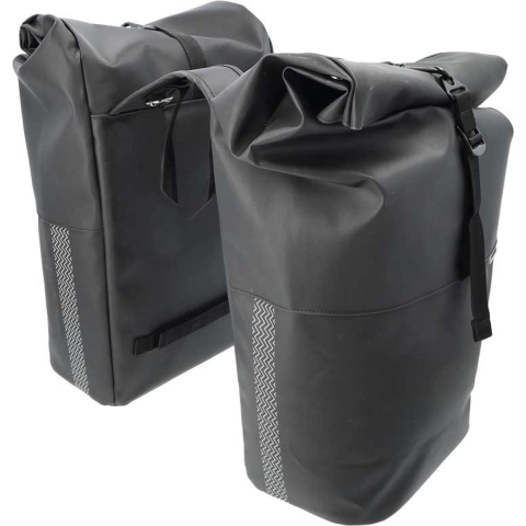 Dubbele fietstas Nyborg 34L Black