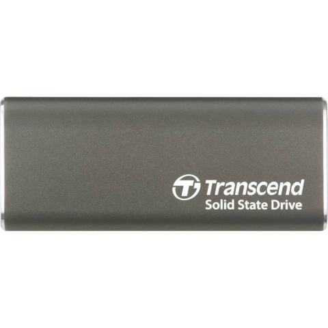 Transcend ESD265C 1 TB Externe SSD harde schijf USB-C Iron Gray TS1TESD265C