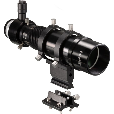 EXPLORE SCIENTIFIC 8x50 Zoeker en Guider Scope met Helical Focuser, 1.25inch en T2-aansluiting