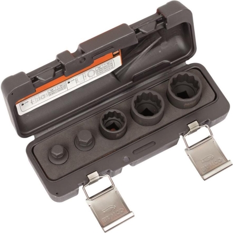 Bahco 1/2" dopsleutel en bitset-vw 5p | BT15P5