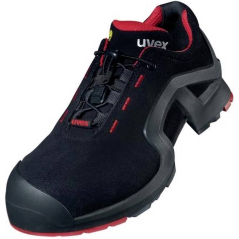 uvex 1 support 8516244 Lage veiligheidsschoenen ESD S3 Schoenmaat (EU): 44 Rood/zwart 1 paar
