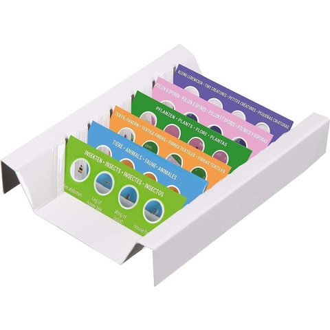 BRESSER JUNIOR experimenteerset met 24 permanente preparaten microscoop starterset