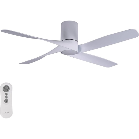 Lucci AIR Riviera Plafondventilator 35 W (Ø x h) 132 cm x 28 cm Wit