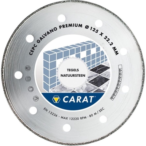Carat Galvano Premium Ø100X22.23Mm, Type Cepc - CEPC100300