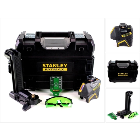 Stanley lasers FATMAX® 360° Laser + 2 Verticale Laserlijnen Groen - FMHT77617-1