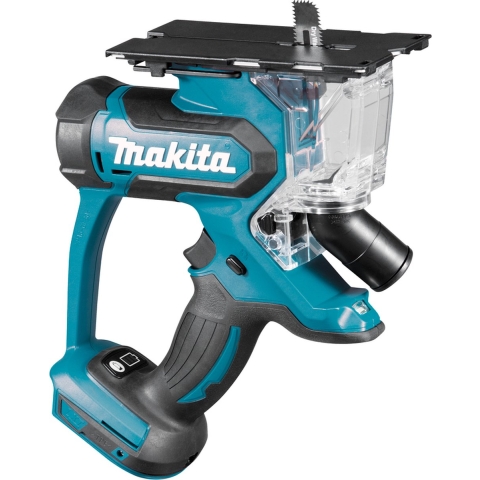 Makita DSD180ZJ 18v Gipszaag | Zonder accu&apos;s en lader, met stofafzuigadapter, zaagblad, in Mbox - DSD180ZJ