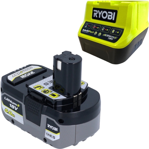 Ryobi RC18120-150X | ONE+ 18V 5.0Ah Lithium+ accu en lader - 5133005573