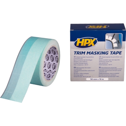 HPX Versterkte trim masking tape | 10/45mm x 10m - TM1010 | 36 stuks TM1010