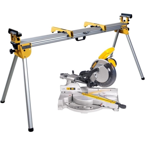 DeWalt DW712 216 mm 1600w elektronische afkort- en verstekzaagmachine - DW712-QS