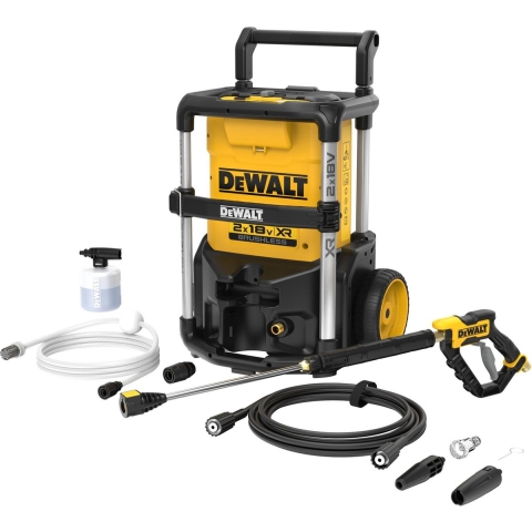 DeWALT DCMPW1600N Accu Hogedrukreiniger 2x18V XR Basic | Excl. accu&apos;s en lader | In doos