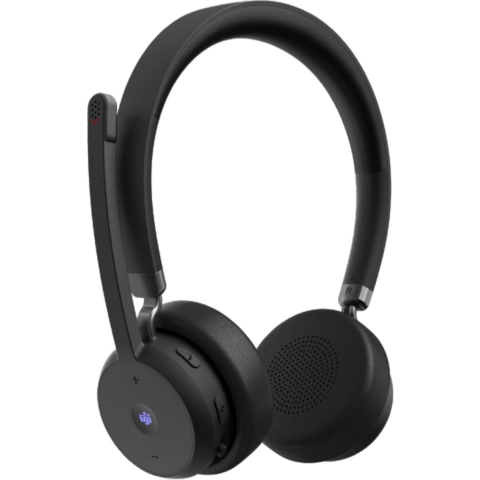 Lenovo Wireless VoIP On Ear headset Computer Bluetooth Stereo Zwart Ruisonderdrukking (microfoon) Headset, Microfoon uitschakelbaar (mute), Volumeregeling