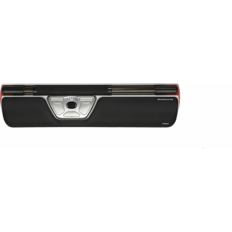 Contour Design RollerMouse RED Set met muis en muismat Bluetooth Zwart, Zilver 7 Toetsen 600 dpi, 800 dpi, 1000 dpi, 1200 dpi, 1400 dpi, 1600 dpi, 1800 dpi,