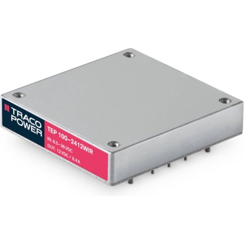 TracoPower TEP 100-7211WIR DC/DC-converter, print 110 V/DC 5 V/DC 20 A 100 W Aantal uitgangen: 1 x Inhoud 1 stuk(s)
