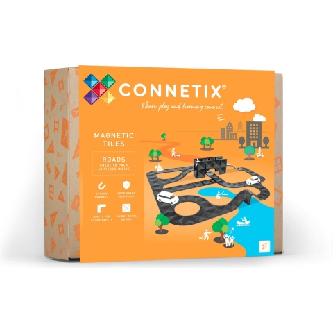 Connetix Roads 48 stuks