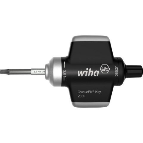 Wiha Momentschroevendraaier met sleutelgreep | TorqueFix® Key | vast ingestelde momentbegrenzing | 0,6 Nm - 38617 - 38617