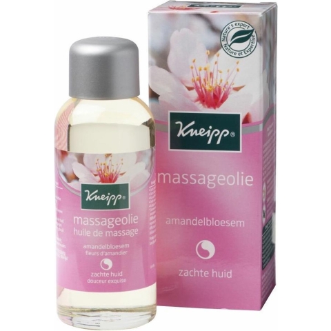 6x Kneipp Soft Skin Massageolie Amandelbloesem 100 ml