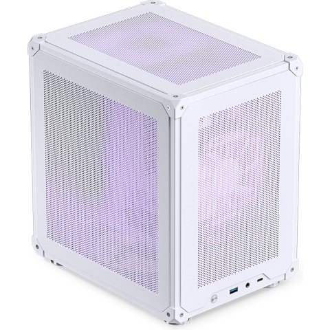 Jonsbo C6 White Micro-tower PC-behuizing, Gaming-behuizing Wit