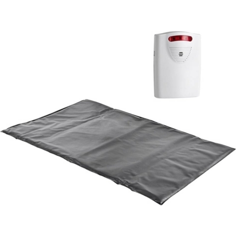 PENTATECH Draadloze alarmmat TMF01 Zwart 95 dB 33621
