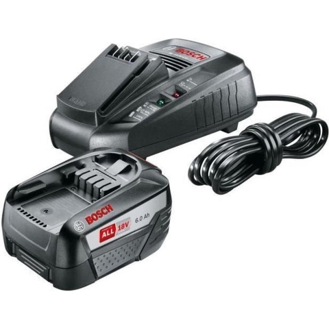 Bosch Accessoires 1600A00ZR8 | Starterset | 18V | 1 x 6.0 Ah accu + AL1830 CV lader 1600A00ZR8