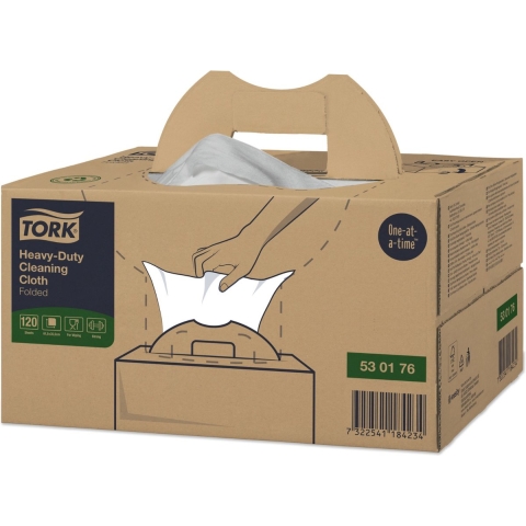 Tork Poetsdoek | ca. L238xB338 | grijs | 1 laags, zonder reliëf | 1 stuk - 530176 530176