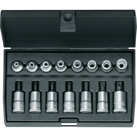 Gedore Dopsleutelset Torx 3/8" 15-dlg - 1509942