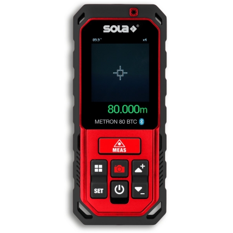 Sola METRON 80 BTC Laser Afstandsmeter In Tas - Bluetooth - 80m