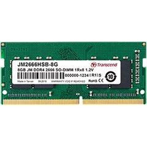Transcend JetRAM Werkgeheugenmodule voor laptop DDR4 32 GB 1 x 32 GB Non-ECC 2666 MHz 260-pins SO-DIMM CL19 JM2666HSE-32G