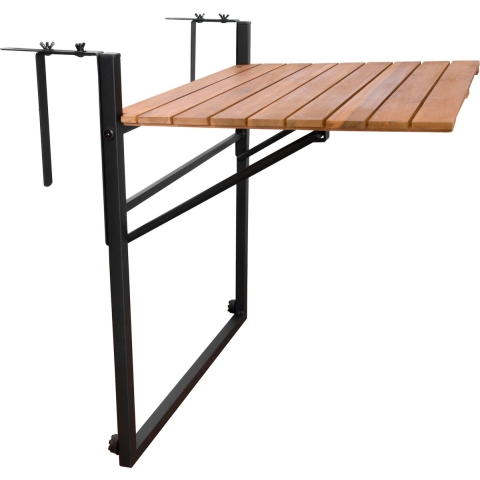 SenS-Line Bono Balkontafel Acaciahout Uitklapbaar H60x57x43cm