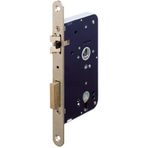 ASSA ABLOY 2436 Toilet/badkamerdeurslot | DM60mm | WC72mm | krukgat 8mm | voorplaat RVS 20x235mm afgerond | fluisterdagschoot | DR 2+4 - 7273659