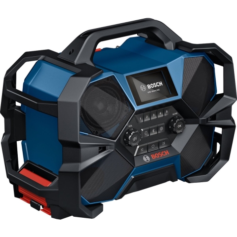 Bosch Blauw Power-Radiobox GPB 18VH-6 SRC | 18V | Zonder accu en lader - 06014A6200