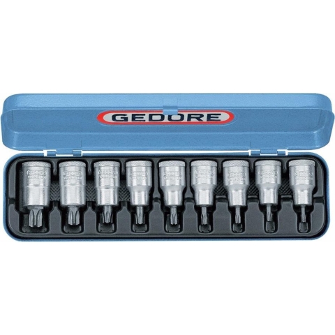 Gedore Dopsleutelset Torx 1/2" 9-dlg. - 6158970