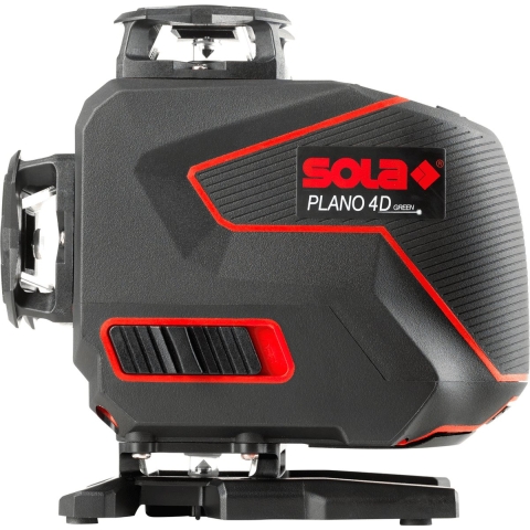 Sola PLANO 4D GREEN 360° Kruislijnlaser Set In Koffer - Groen - 4x 30m