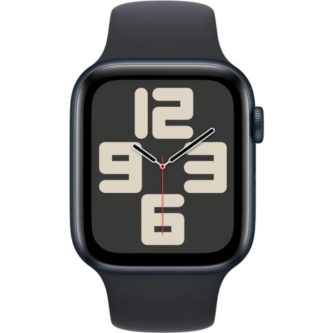 Apple Watch Se GPs 44mm Midnight Sport Band S/m Smartwatch Aluminium