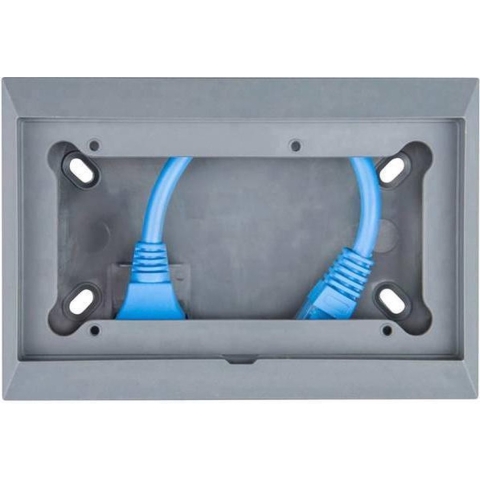 Victron Energy Wall mounted enclosure for 65 x 120 mm GX-panels Houder ASS050300010 130 mm x 88 mm x 40 mm Geschikt voor model (ondulator): Victron GX Paneels
