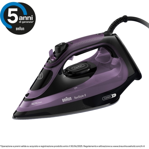 SI 9661 Stoomstrijkijzer 3100 W Violet