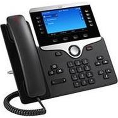 Cisco CP-8851-3PCC-K9= VoIP-systeemtelefoon Kleurendisplay Antraciet