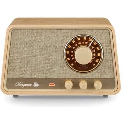 Sangean Premium Wooden Cabinet WR-101 Radio AM, FM Bluetooth, AUX, FM Hout (licht)