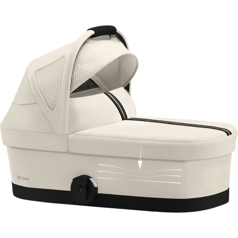 Reiswieg Cybex Cot S Seashell Beige/Light Beige